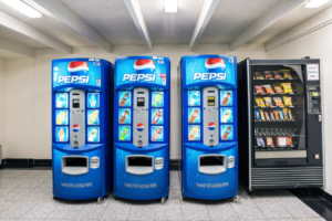 Vending snack and beverage machines